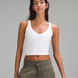 White lululemon Align Tank Top NWT